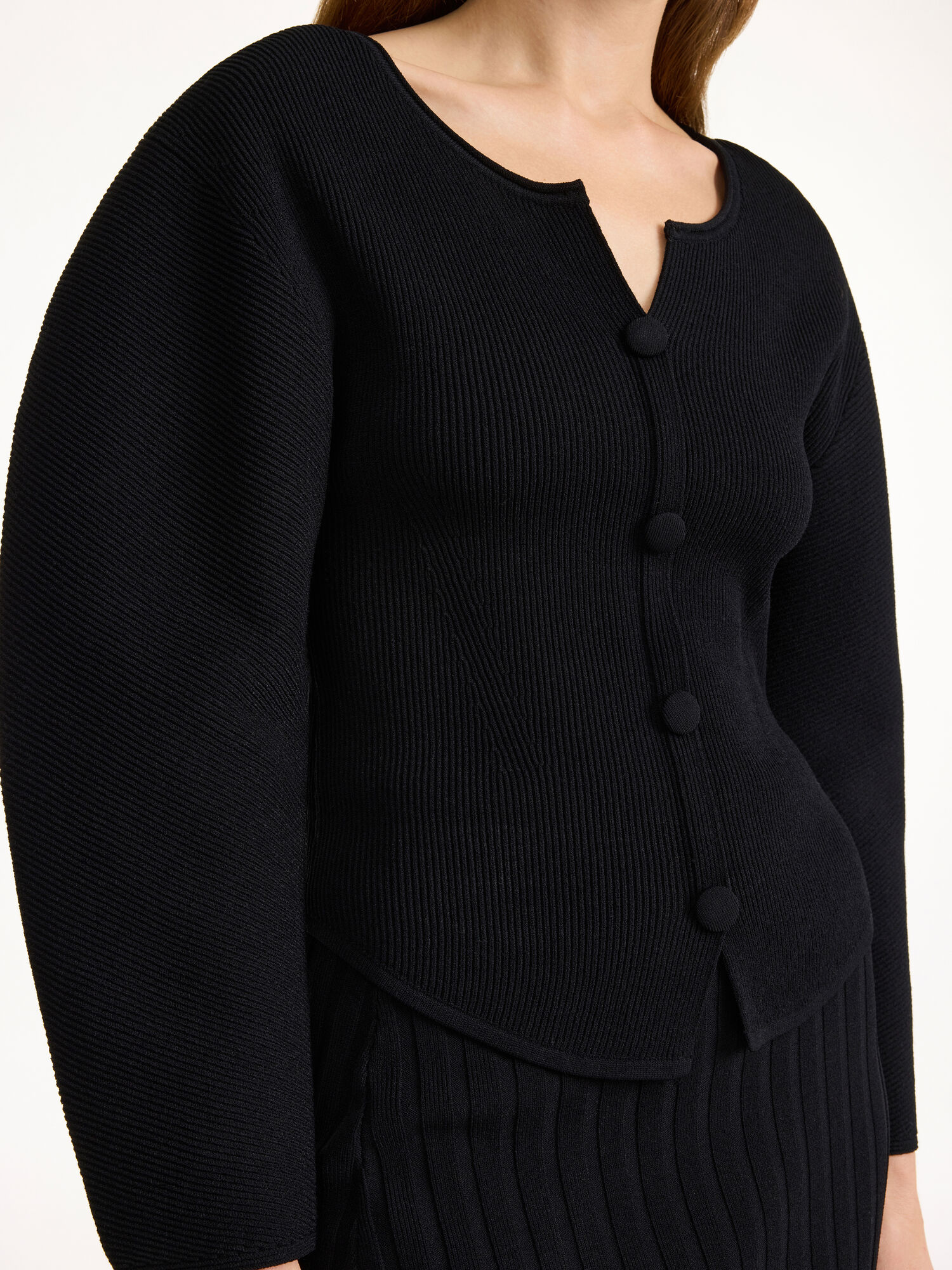 By Malene Birger Francinas Sweater Strikkevarer Svarte | NO_BB92118