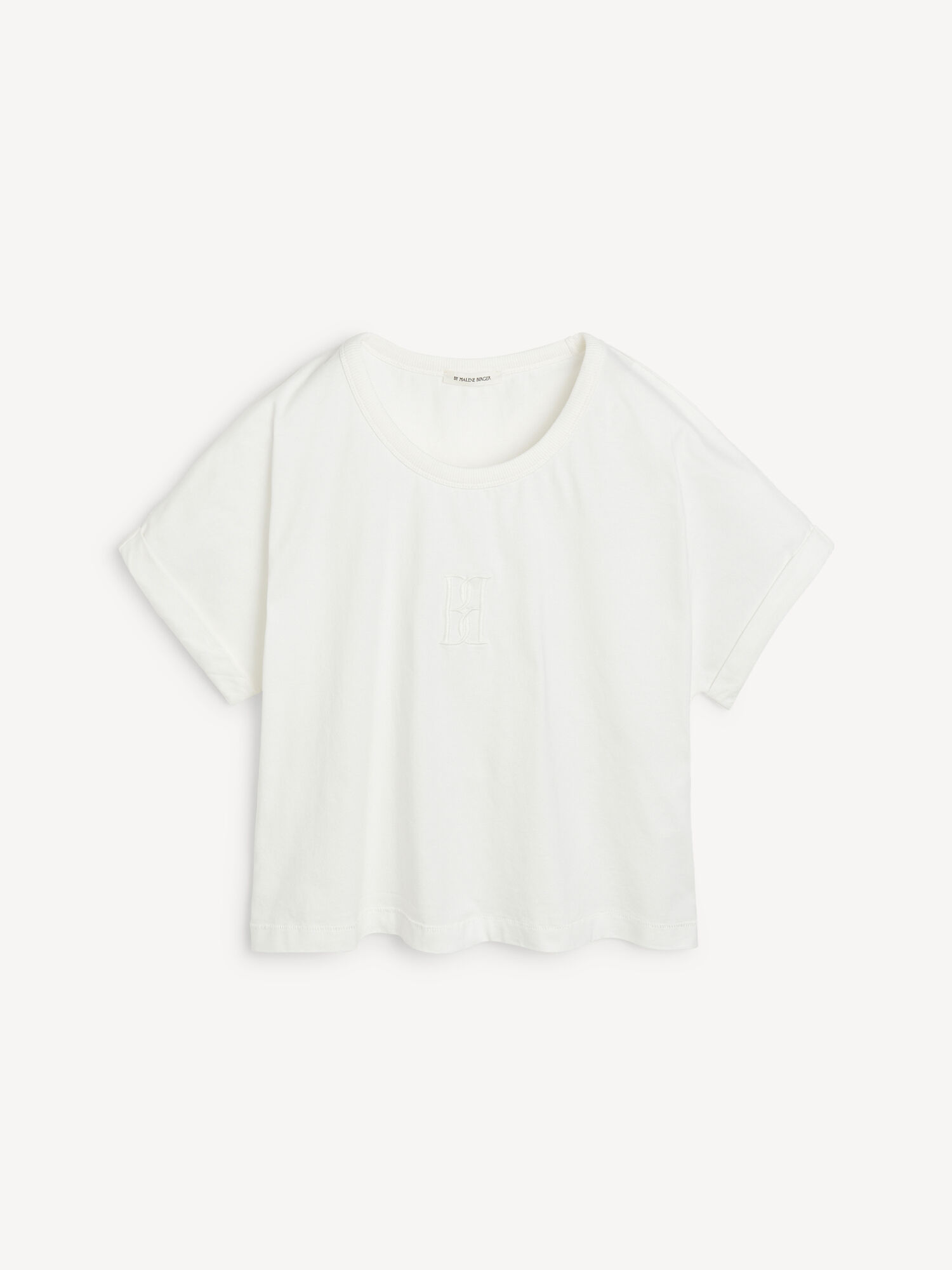 By Malene Birger Hedalia Organic Cotton T-shirt Topper Hvite | NO_BB44754