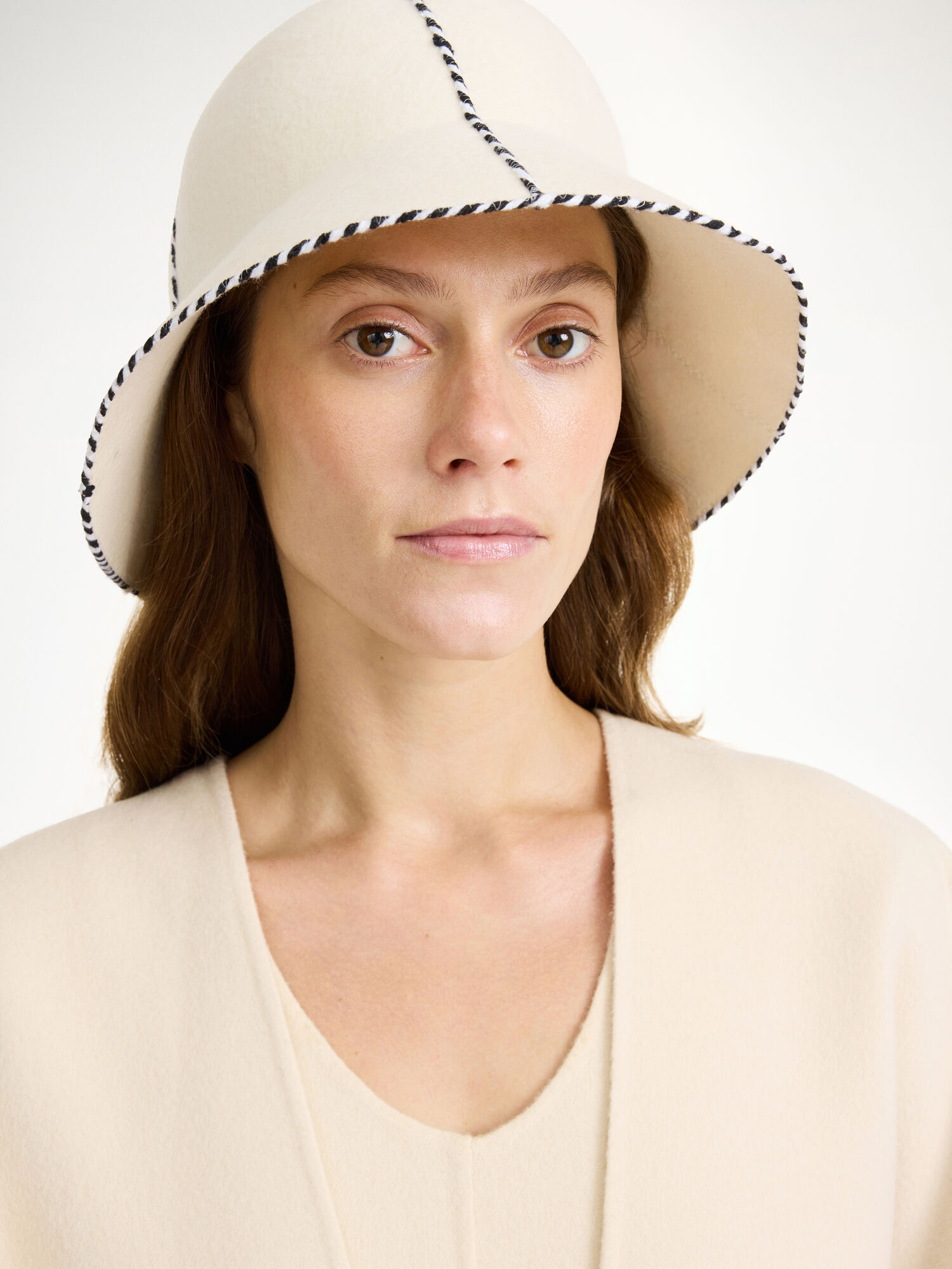 By Malene Birger Ilmura Wool Hat Annet Tilbehør Oyster Gray | NO_BB91180