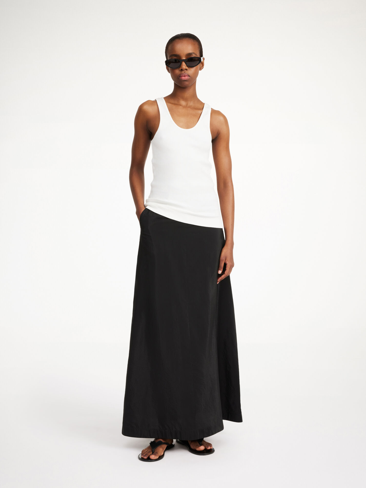 By Malene Birger Isoldas Maxi Skjørt Svarte | NO_BB68733