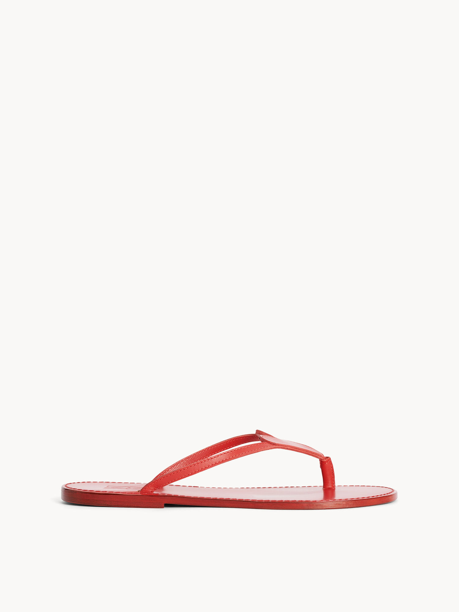 By Malene Birger Ladina Leather Sandals Sko Rød | NO_BB92164