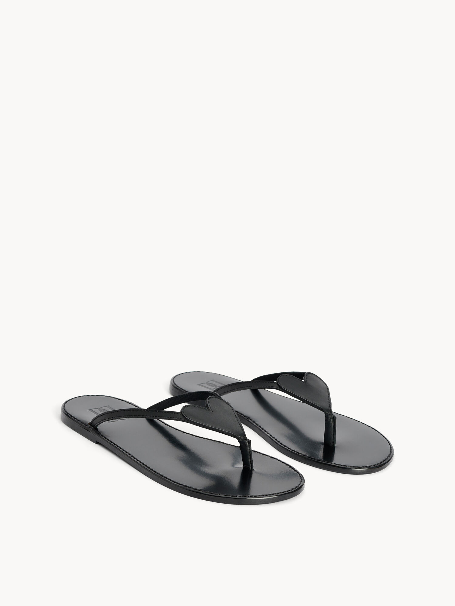 By Malene Birger Ladina Leather Sandals Sko Svarte | NO_BB59394