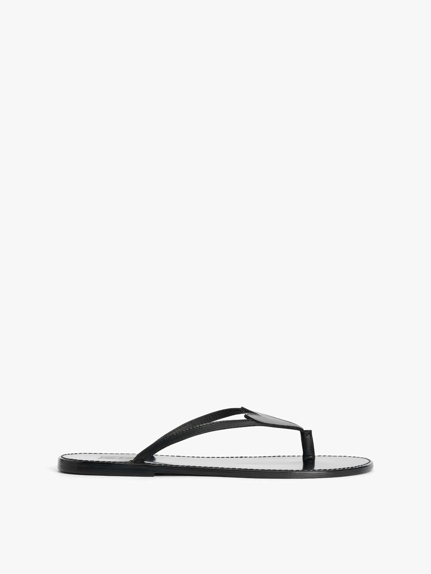 By Malene Birger Ladina Leather Sandals Sko Svarte | NO_BB59394