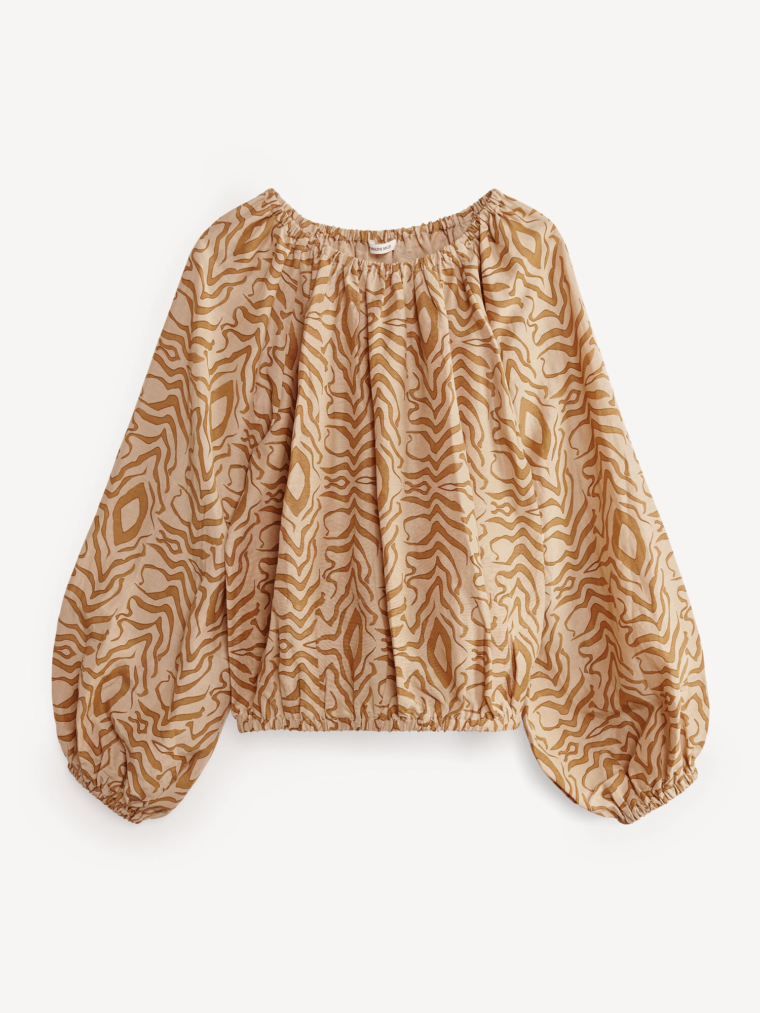 By Malene Birger Lalow Blouse Skjorte Påfugl | NO_BB64510