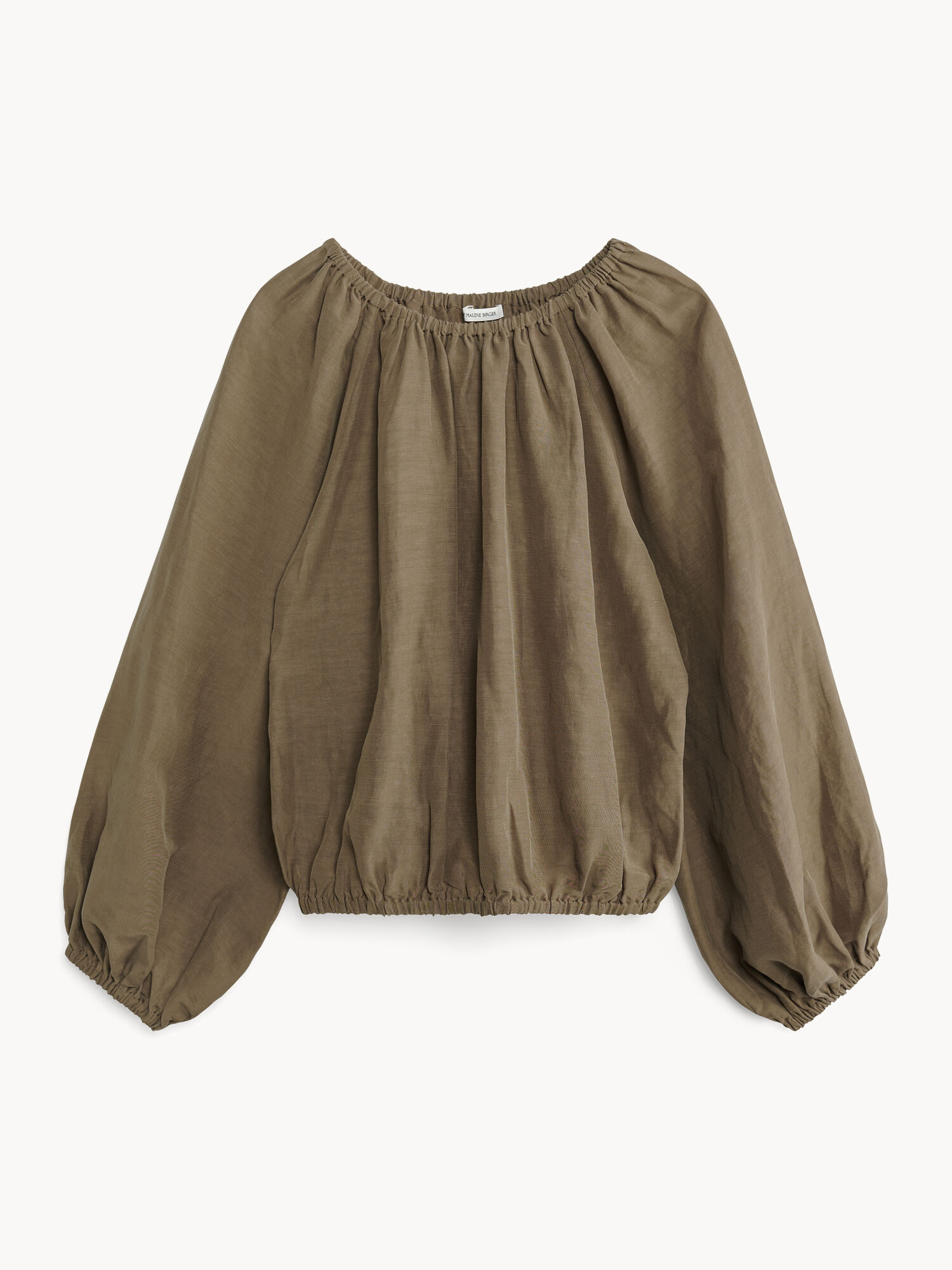 By Malene Birger Lalow Blouse Skjorte Shitake | NO_BB44688