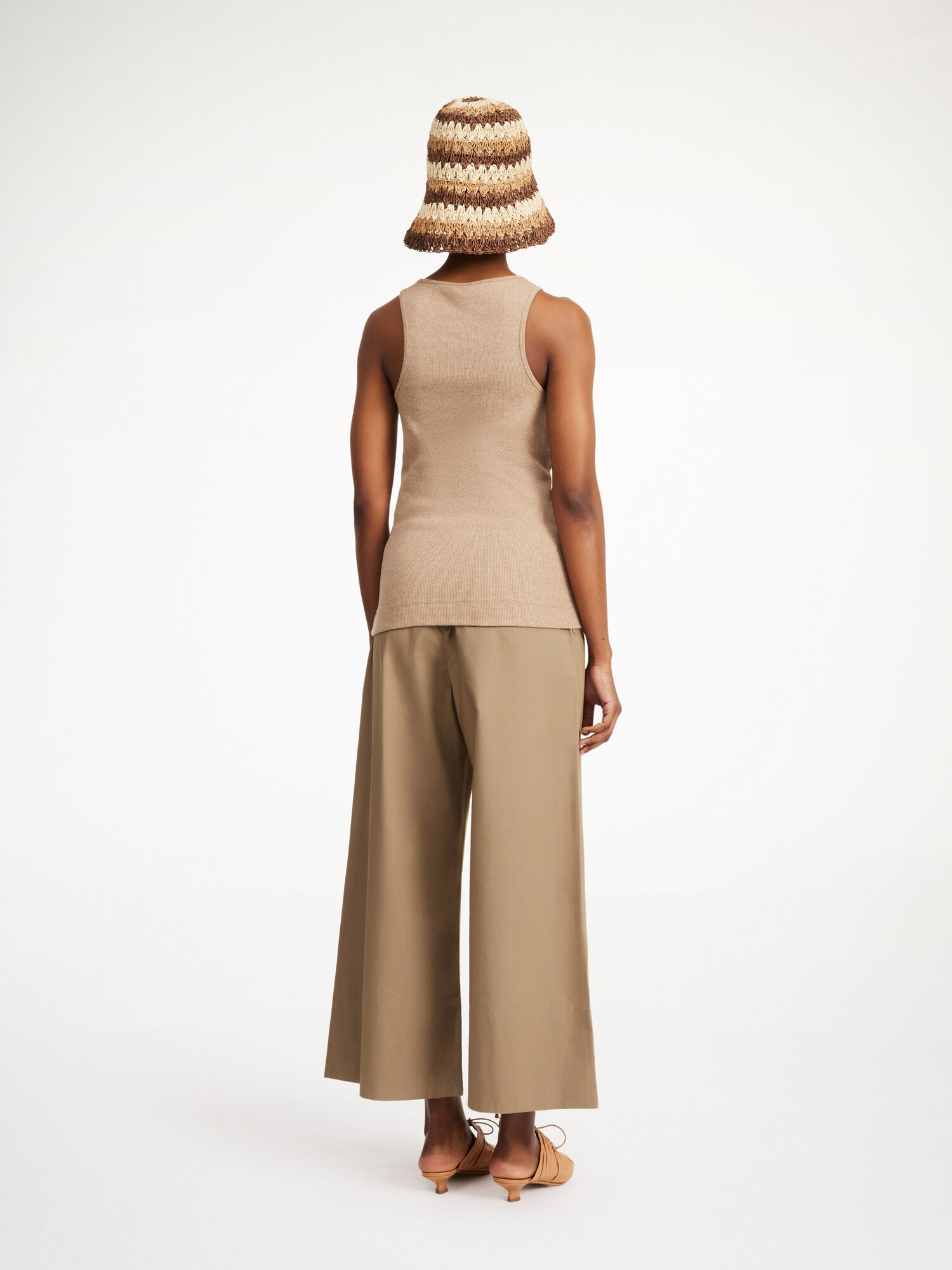 By Malene Birger Luisa High-waisted Bukser Shitake | NO_BB16447