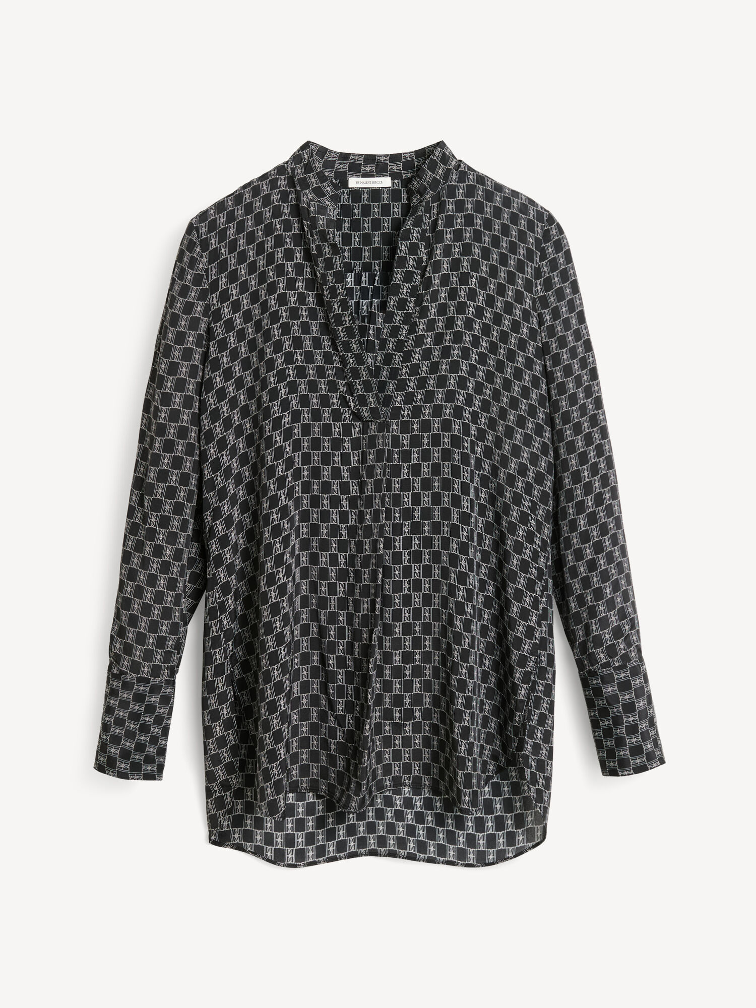 By Malene Birger Mabillon Skjorte Mono lined 050 | NO_BB83282