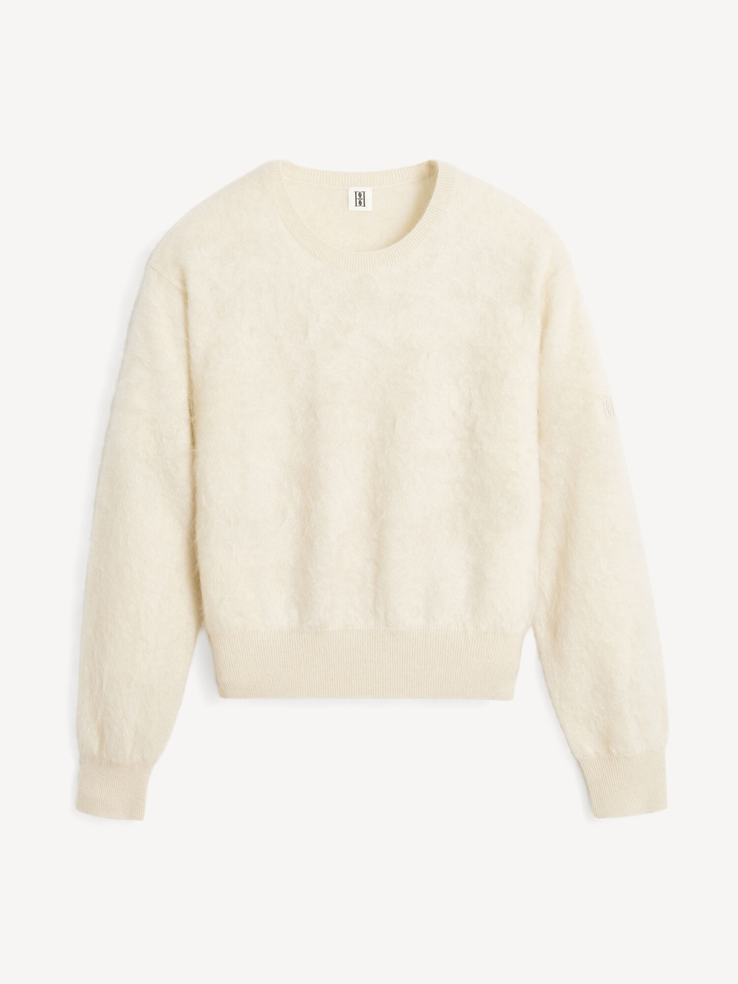 By Malene Birger Mantea Cashmere Sweater Strikkevarer Oyster Gray | NO_BB86467