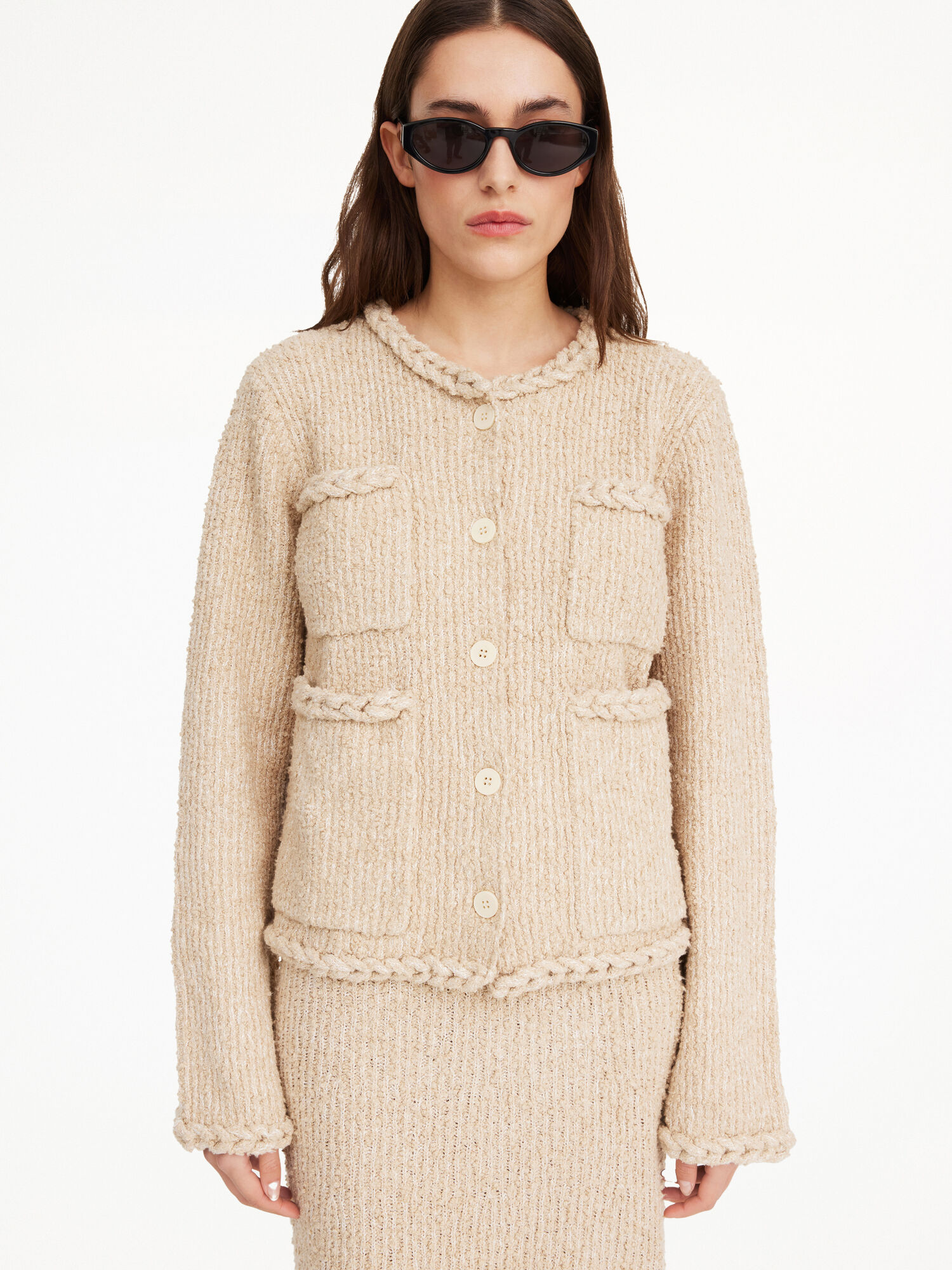 By Malene Birger Mariko Cardigan Strikkevarer Tehina | NO_BB82035