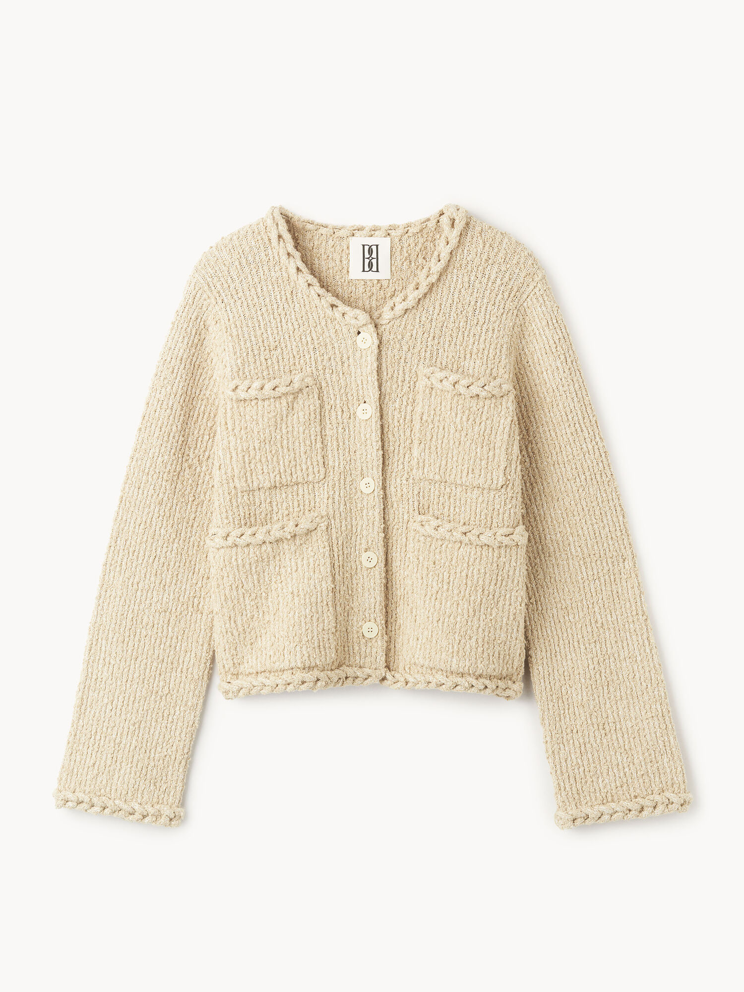 By Malene Birger Mariko Cardigan Strikkevarer Tehina | NO_BB82035