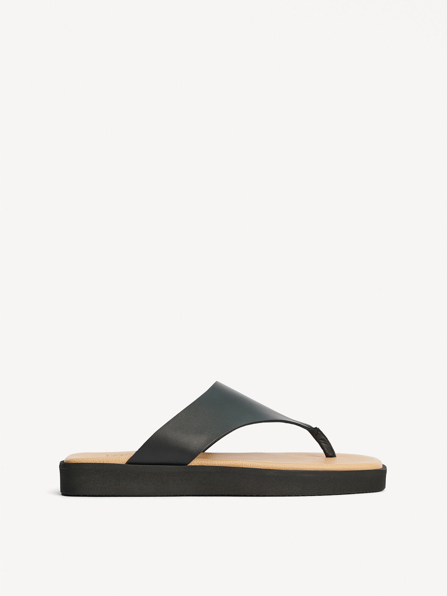 By Malene Birger Marisol Leather Sandals Sko Svarte | NO_BB42715