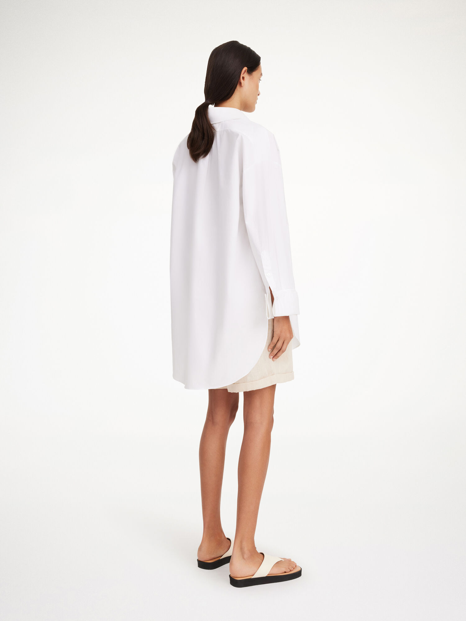 By Malene Birger Maye Organic Cotton Skjorte Hvite | NO_BB45352