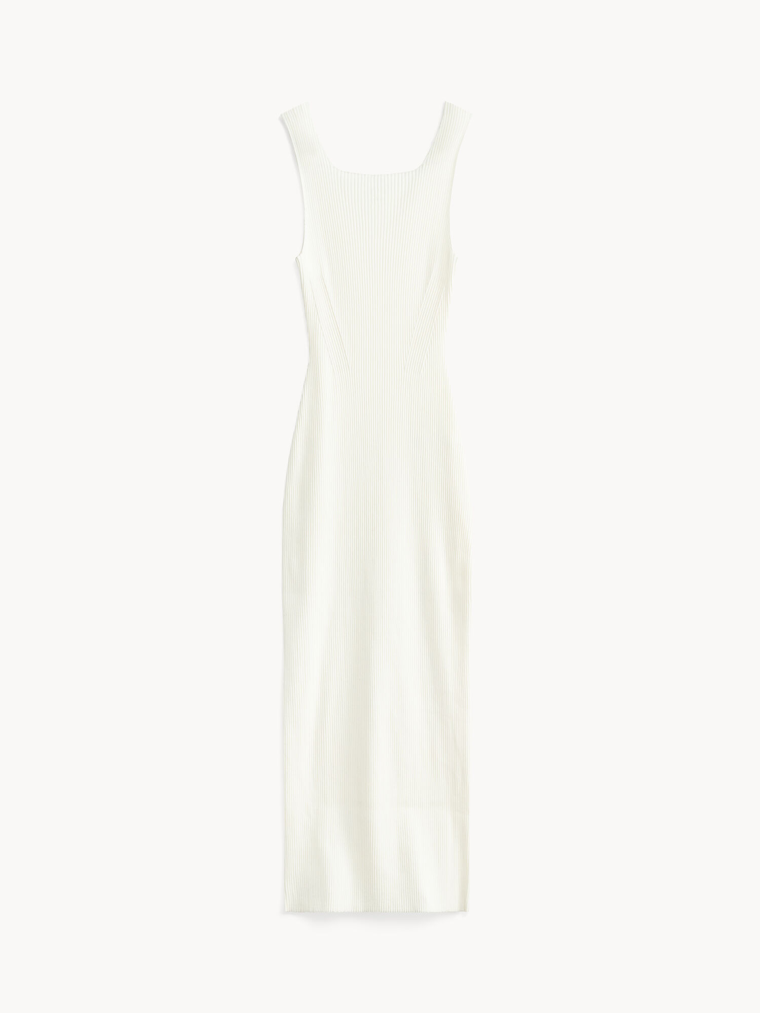 By Malene Birger Milelo Maxi Dress Strikkevarer Hvite | NO_BB12367