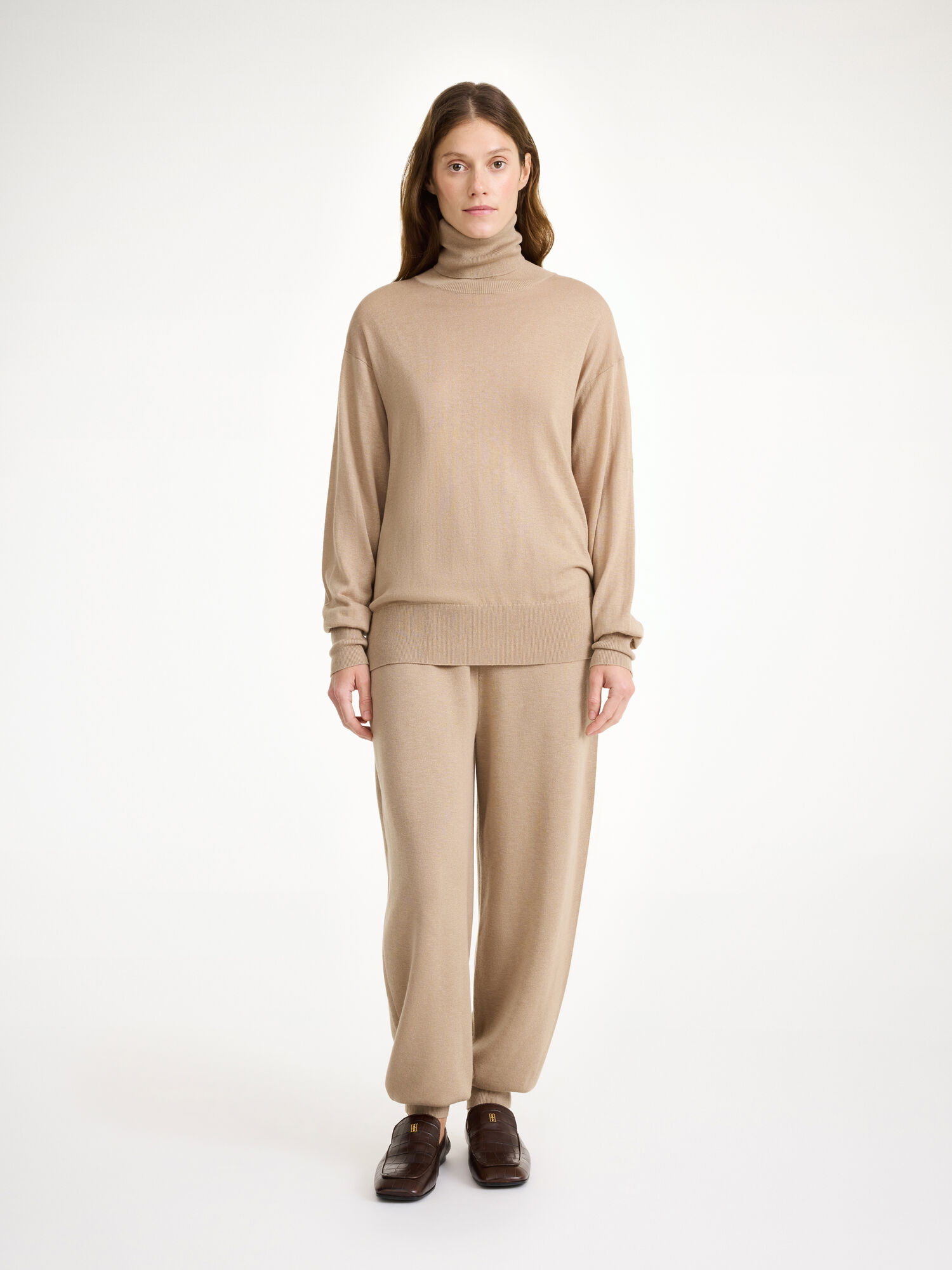 By Malene Birger Mohsen Turtleneck Sweater Strikkevarer Nomad | NO_BB23319