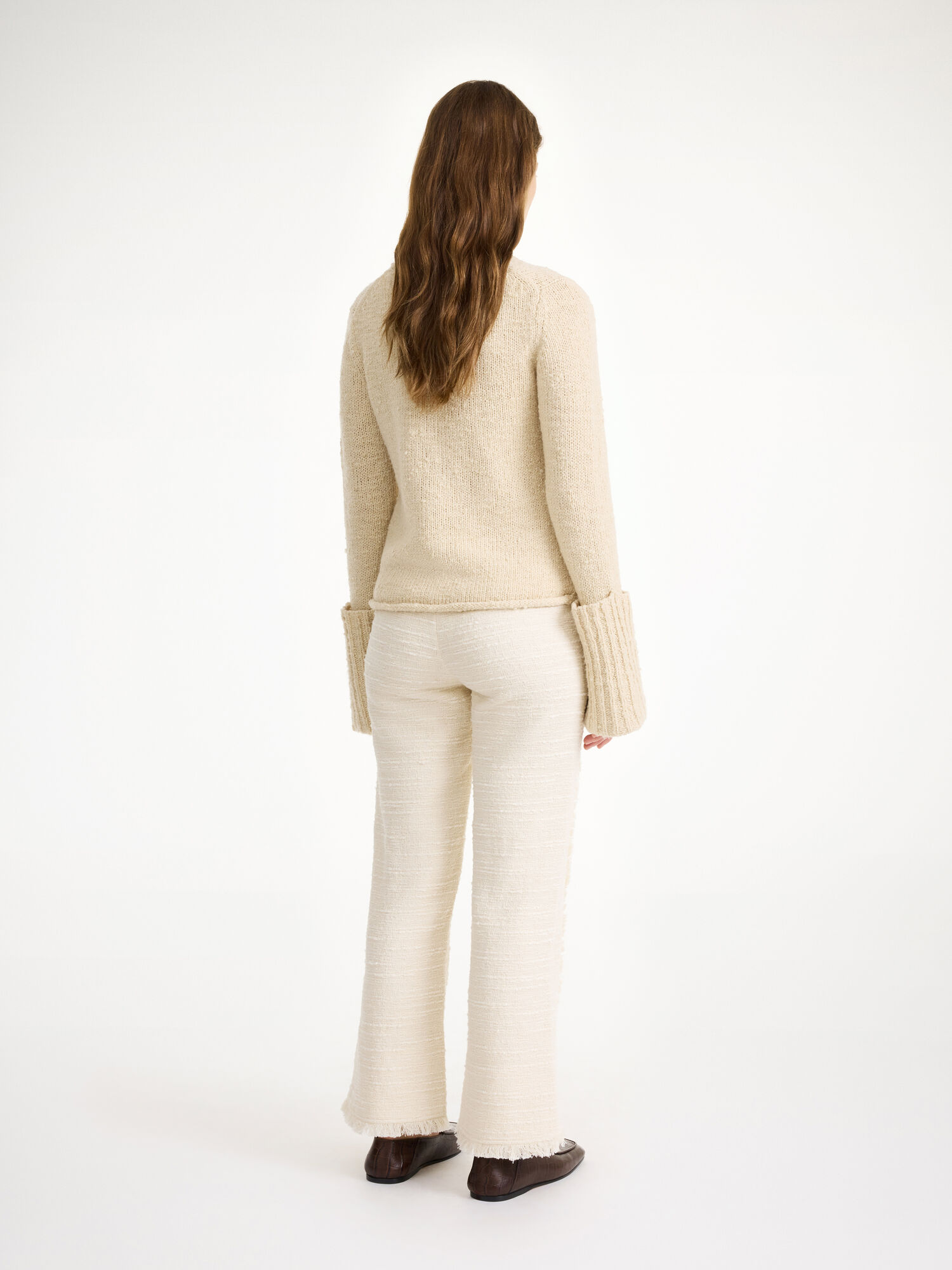 By Malene Birger Nadihas High-waist Bukser Hvite | NO_BB81399