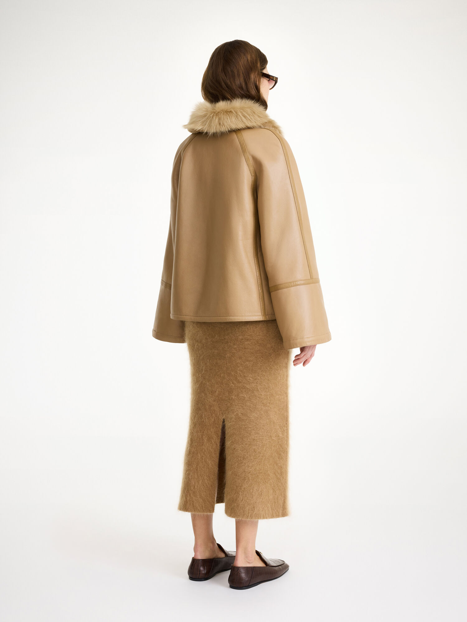 By Malene Birger Odellies Shearling Jakker Tannin | NO_BB61074