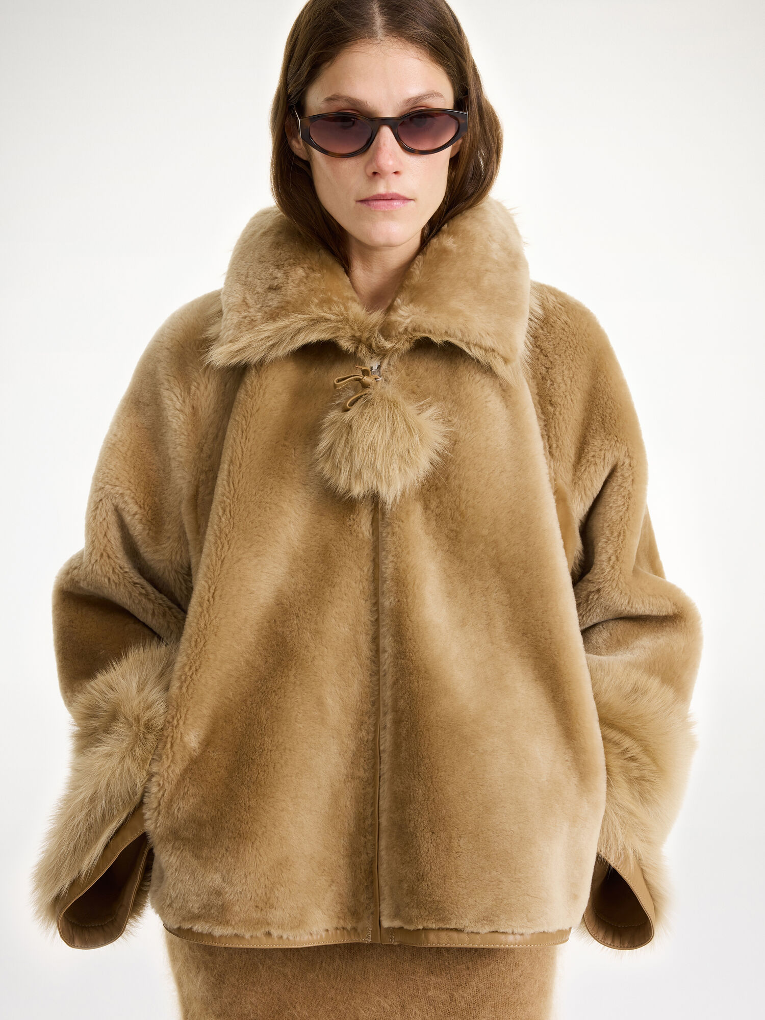 By Malene Birger Odellies Shearling Jakker Tannin | NO_BB61074