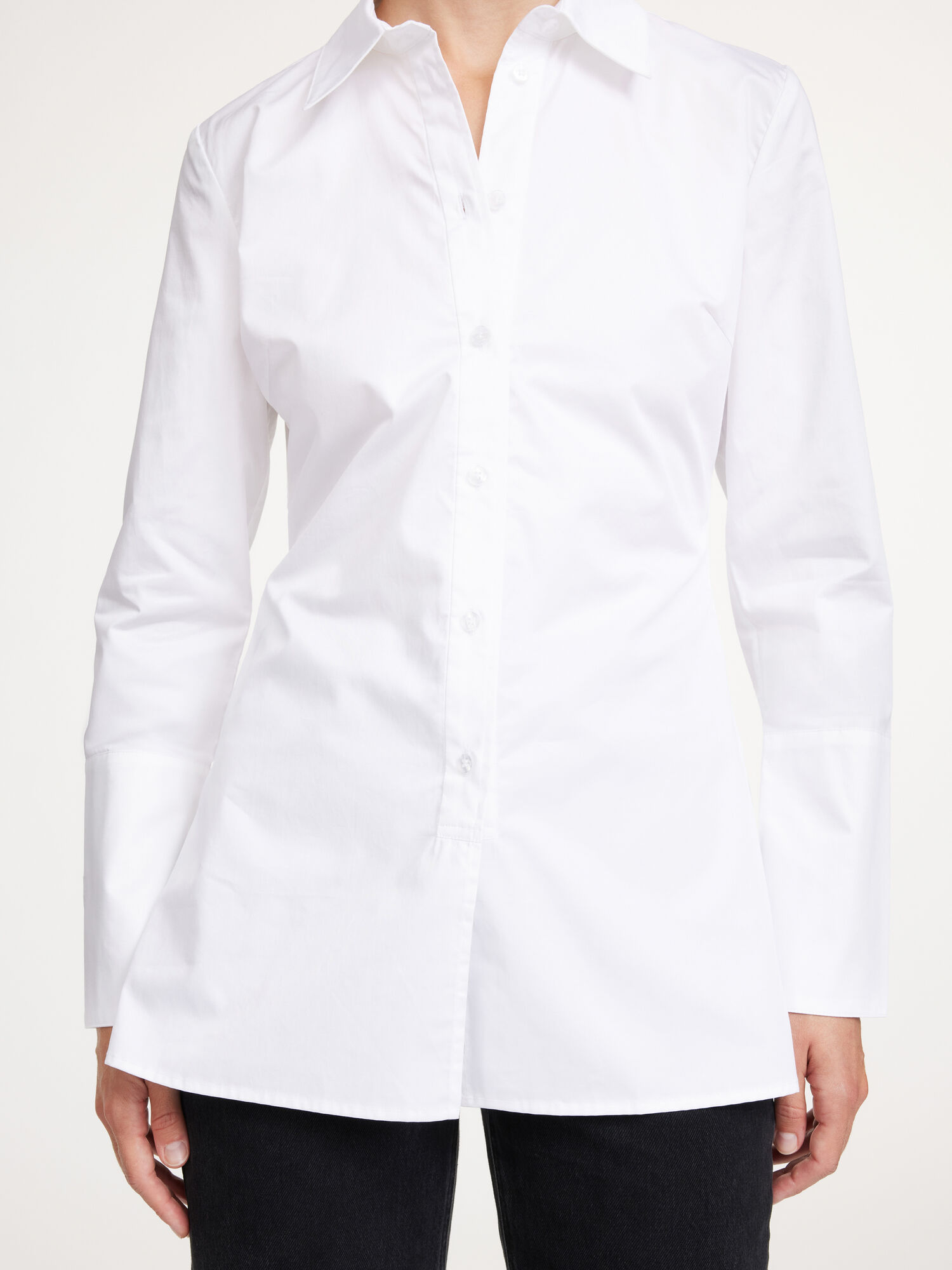 By Malene Birger Padano Organic Cotton Skjorte Hvite | NO_BB71063