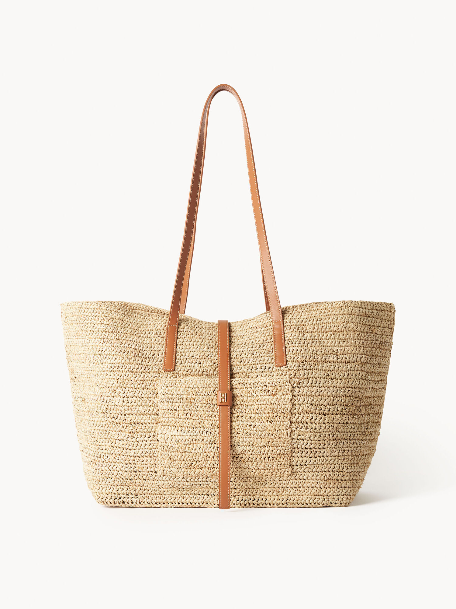 By Malene Birger Palla Straw Tote Vesker Lyse | NO_BB45801