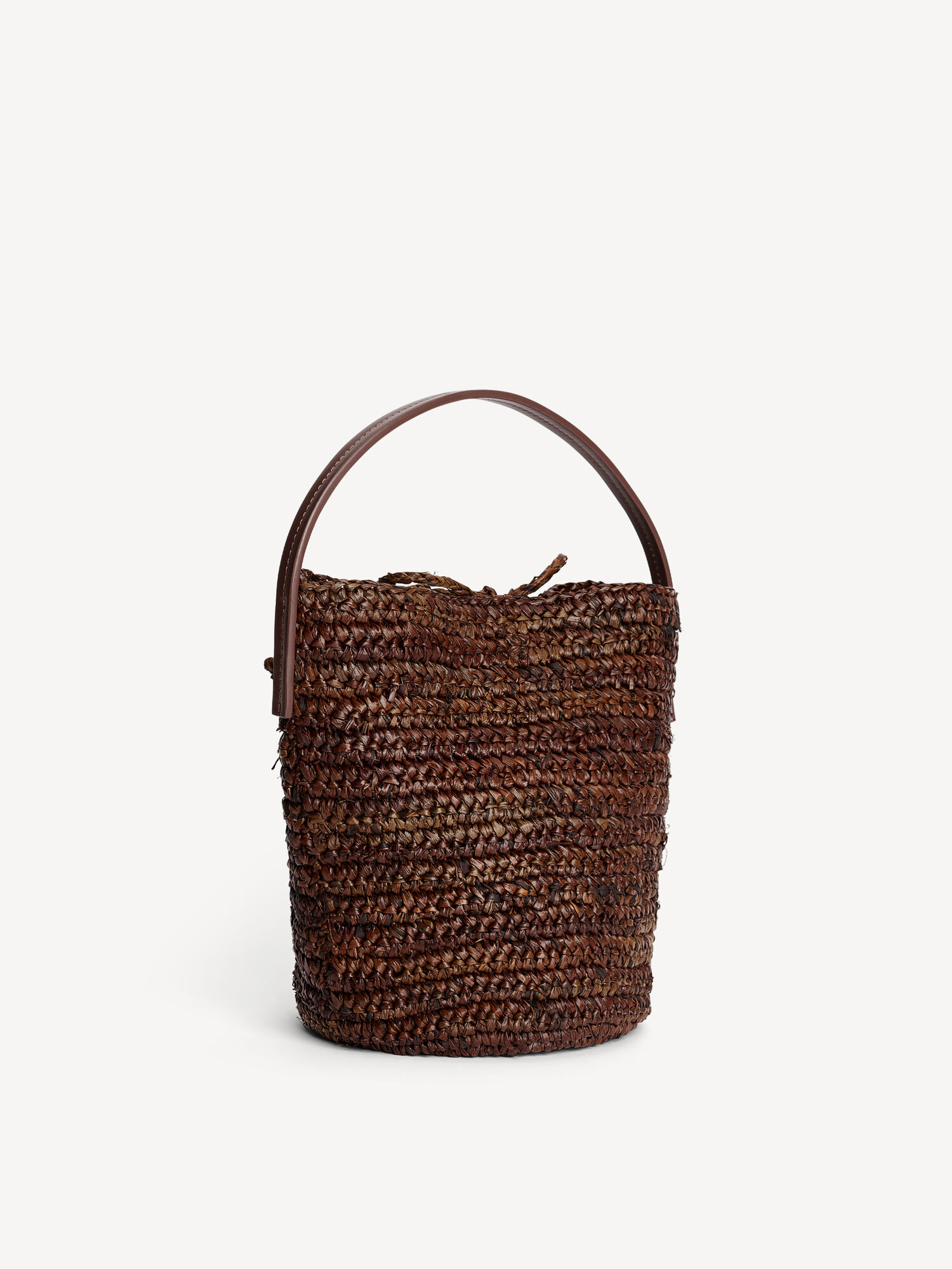 By Malene Birger Pammas Straw Handbag Vesker Bison | NO_BB10378