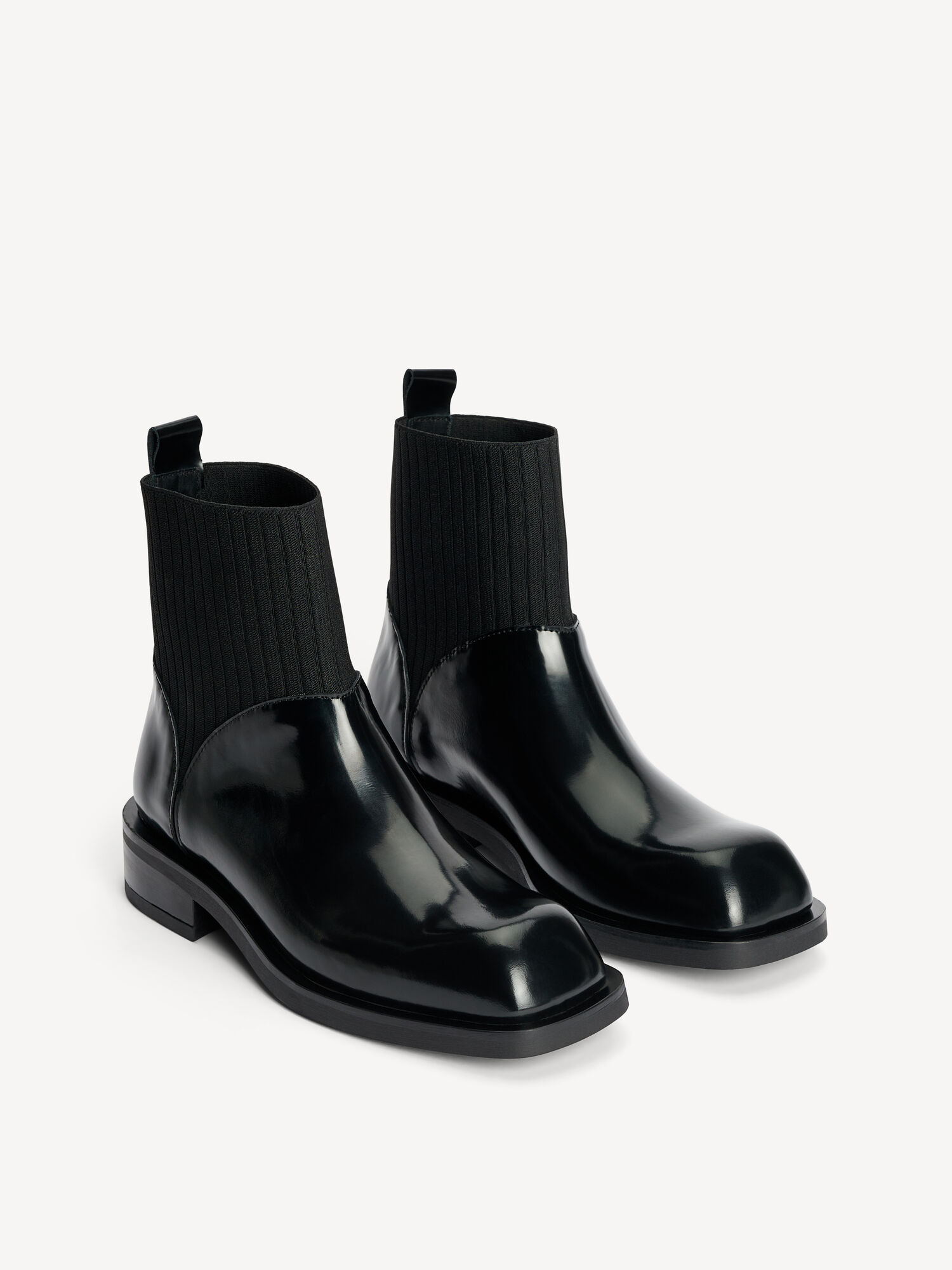 By Malene Birger Perlla Leather Boots Sko Svarte | NO_BB84889