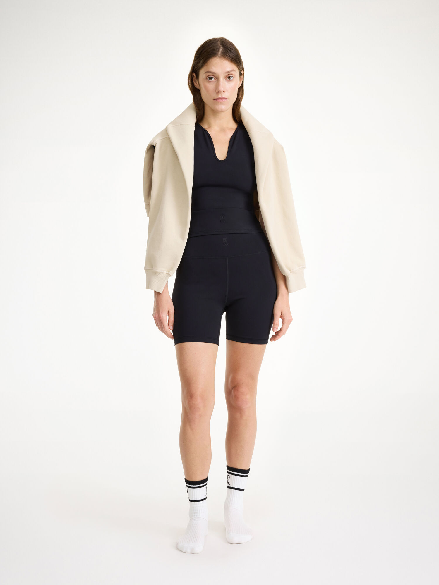 By Malene Birger Siola Atheletic Shorts Fritidsklær Svarte | NO_BB48790