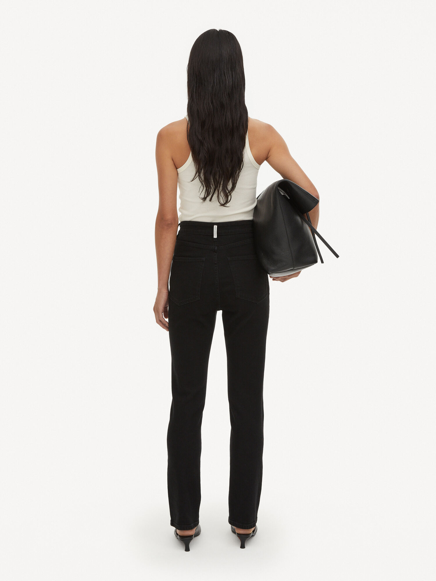 By Malene Birger Stellen Jeans Svarte | NO_BB48809