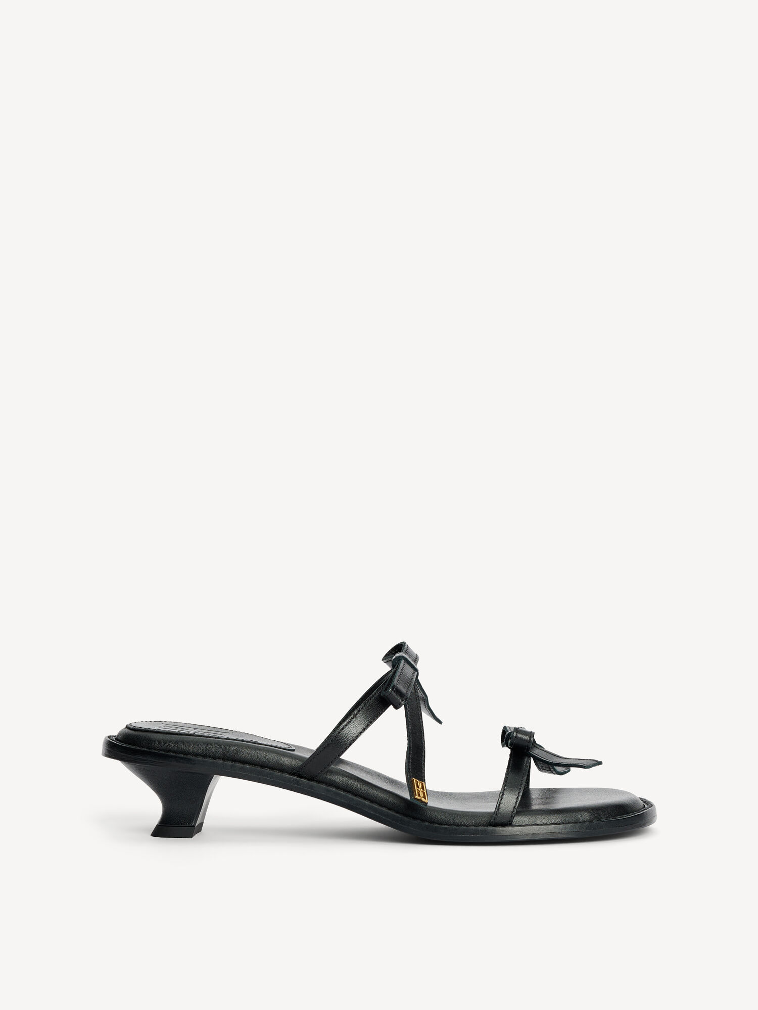 By Malene Birger Tianno Leather Sandals Sko Svarte | NO_BB38006