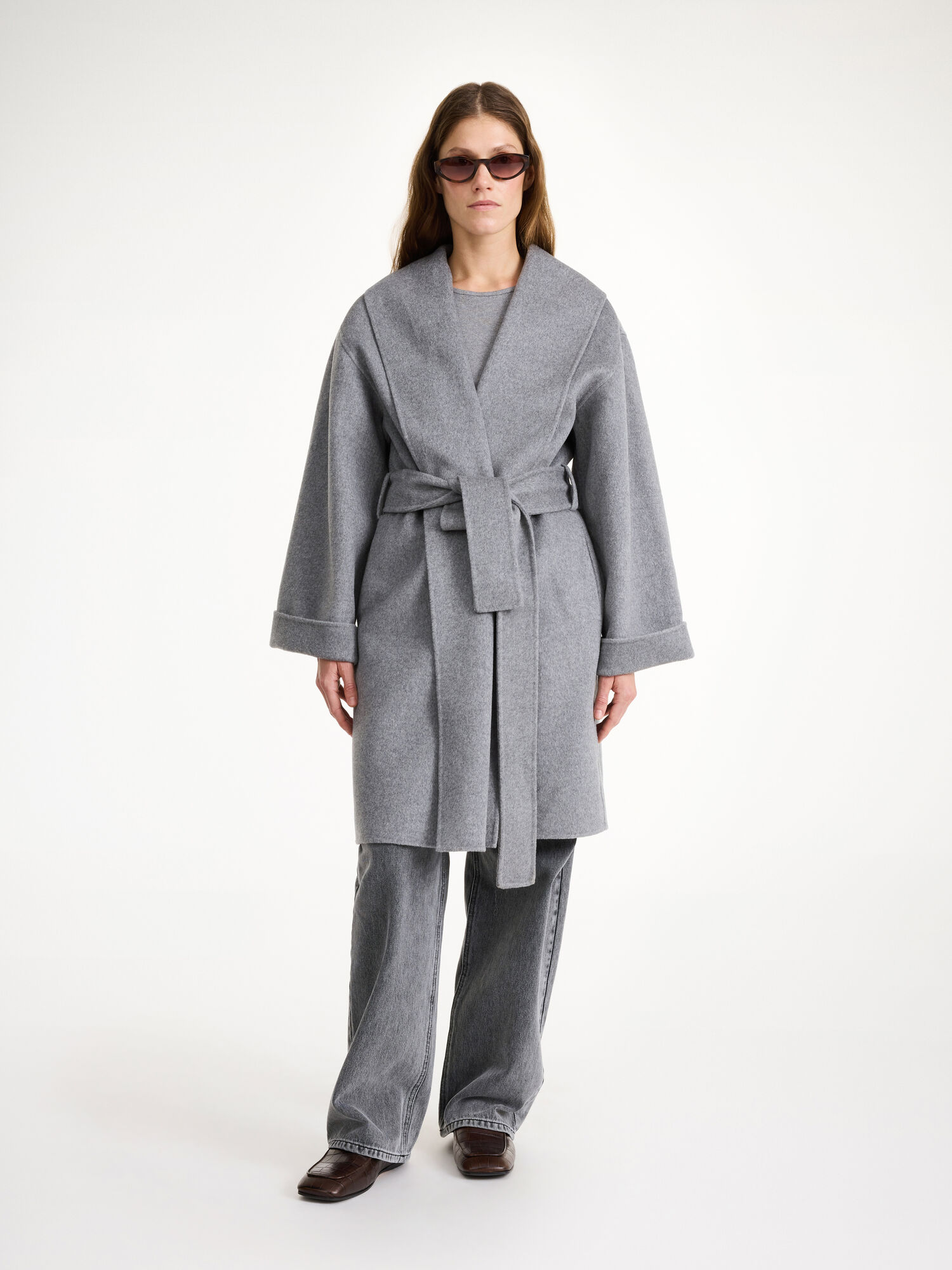 By Malene Birger Trullas Wool Jakker Grå | NO_BB48789