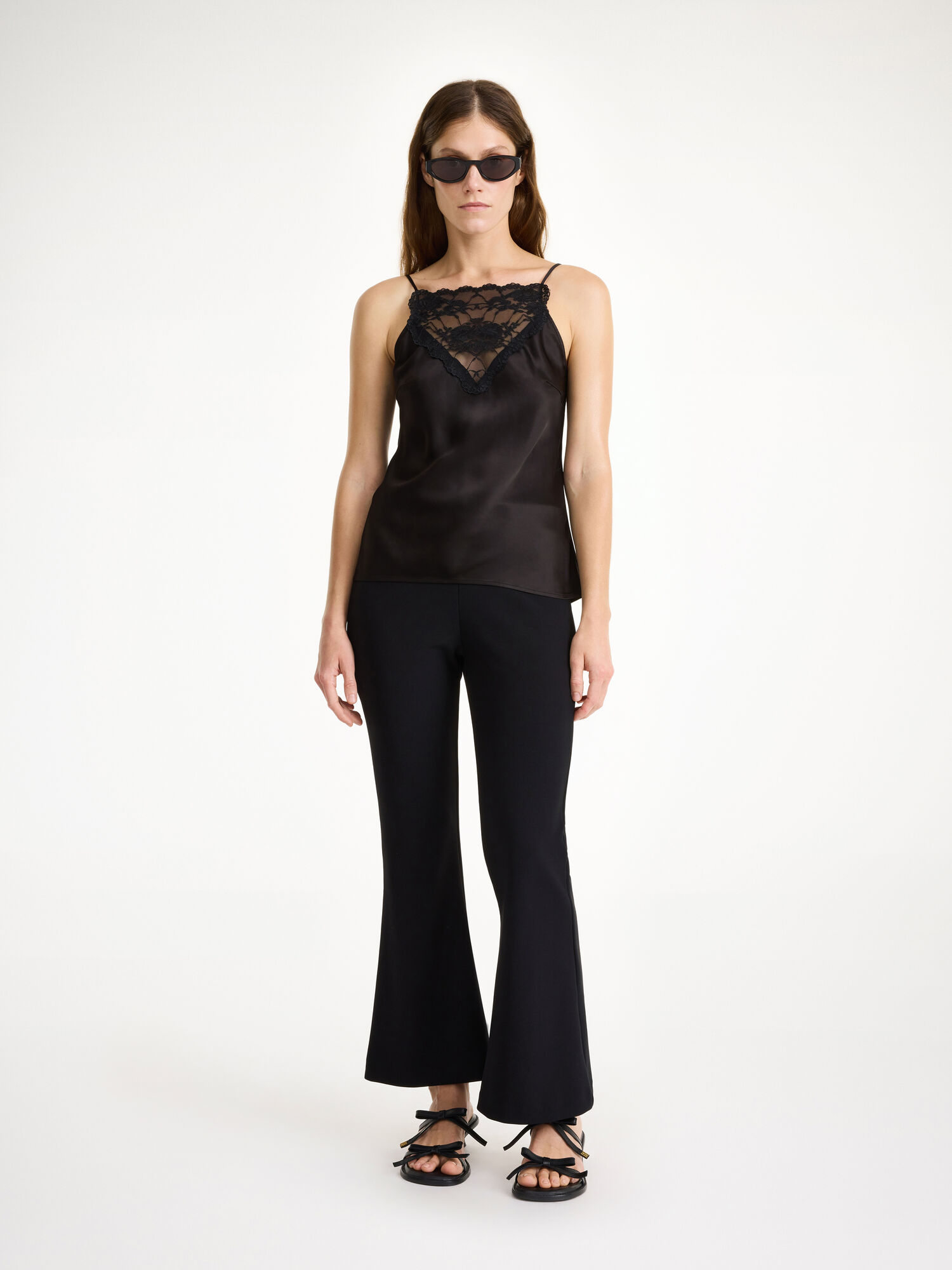 By Malene Birger Vilanna High-waist Bukser Svarte | NO_BB18723