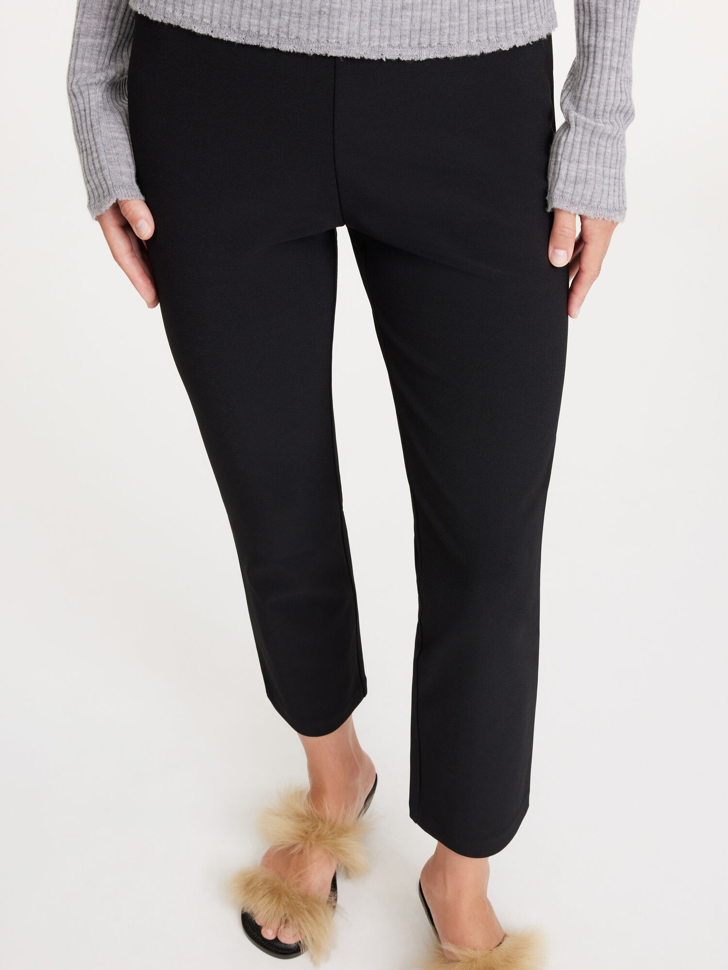 By Malene Birger Vilea Cropped Bukser Svarte | NO_BB34700