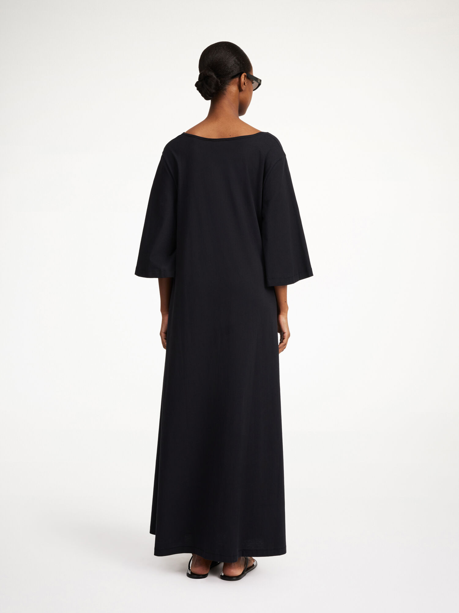 By Malene Birger Yalia Maxi Kjole Svarte | NO_BB51938